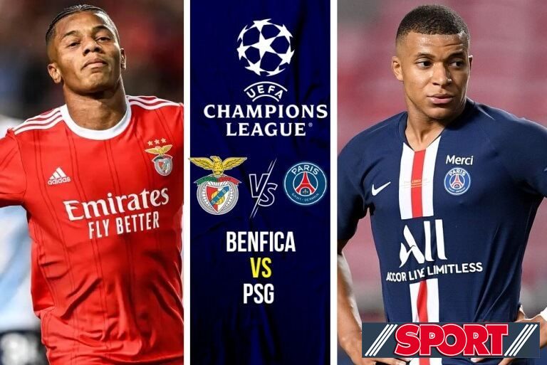 Match Today: Paris Saint-Germain vs Benfica 05-10-2022 UEFA Champions League